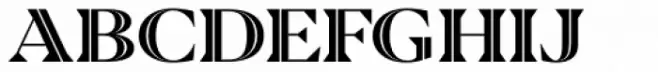 Blacker Pro Titling Inline Extrabold