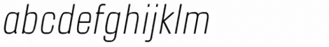 Blop77 Light Italic
