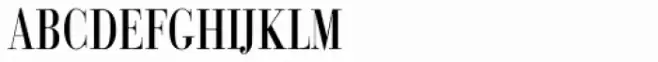 Bodoni Classic Deco Two Caps