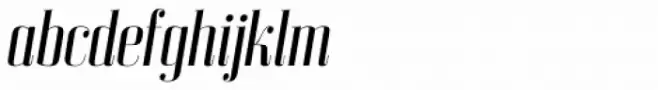 Bodoni Z37 L Condensed Italic
