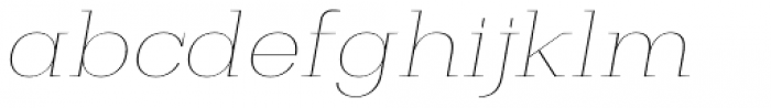 Bodrum Slab 10 Hairline Italic