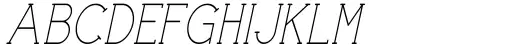 Boldatin Thin Slanted Condensed