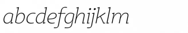 Bolgica Thin Italic