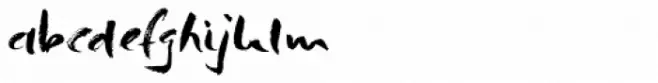 Bottle Brush Italic