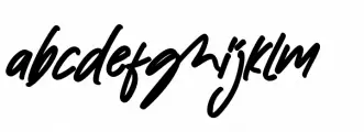 Bought Something Italic