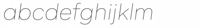 BR Segma Thin Italic