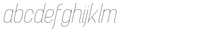 Brainy Hairline Italic