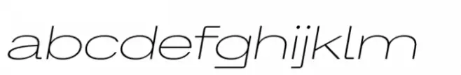 Britanica Extended Thin Italic