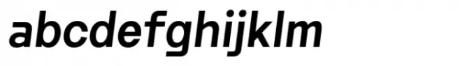 Britonix Semi Bold Italic