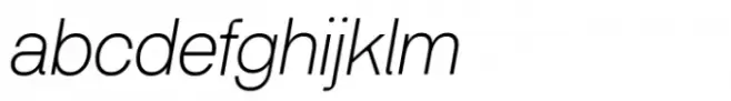 Britti Sans Extralight Italic
