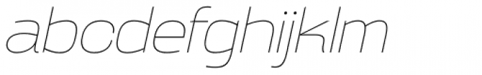 Broadside Thin Extended Italic