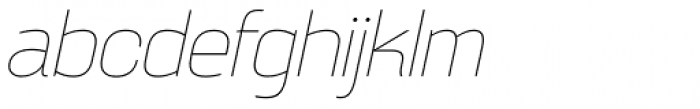 Broadside Thin Italic