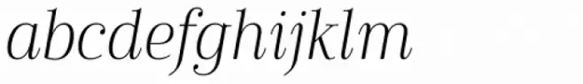 Cabrito Didone Cond Light Italic
