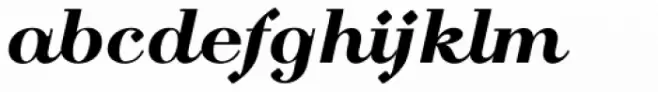 Calmius Extra Bold Italic