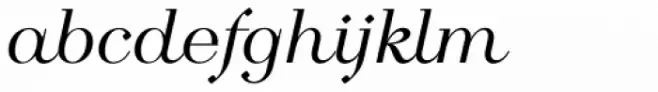 Calmius Light Italic