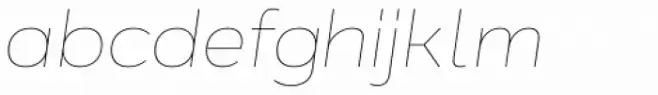 Cannon Thin Italic