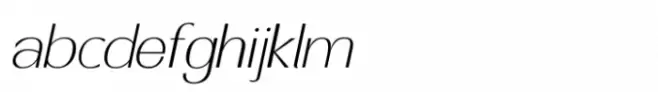 Canosa Thin Italic