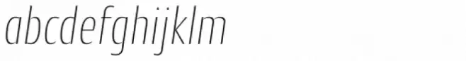 Cantiga Cnd Ultra Light Italic