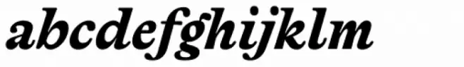 Capraia Bold Italic