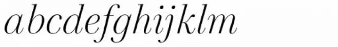Cardillac Extra Light Italic