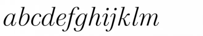 Cardillac Text Light Italic