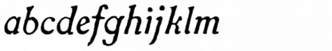 Caslon Antique Italic