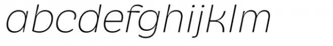 Cendra Thin Italic