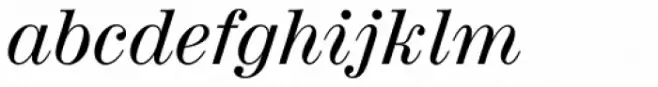 Century 725 Italic