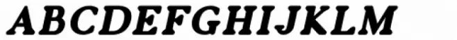 Charmini Extra Bold Italic Alt