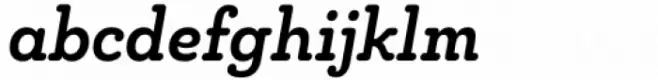 Chennai Slab Condensed Bold Oblique