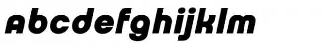 Chewatext Extra Bold Italic