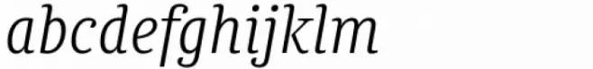 Chucara Next Light Italic