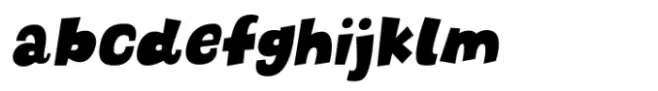 Chunky Fries Italic