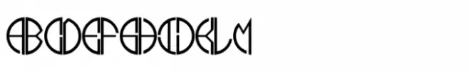 Circle Two Letter Extra Light Two Letter