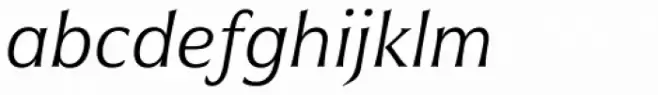 Civane Norm Light Italic