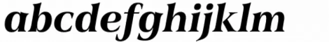 Civane Serif Extended Bold Italic