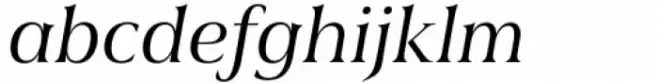 Civane Serif Extended Regular Italic