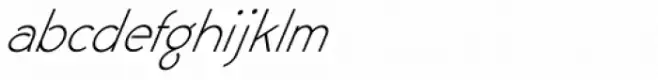 Civic Sans Light Italic