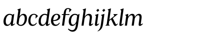 Clarinette Medium Italic
