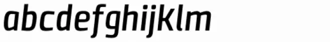 Clio Condensed SemiBold Italic