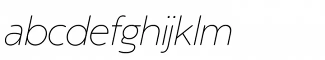Coco Gothic Pro Display Ultra Light Italic