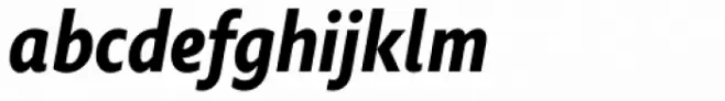 Comenia Sans Cond Bold Italic