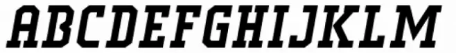 Comply Slab Bold Italic