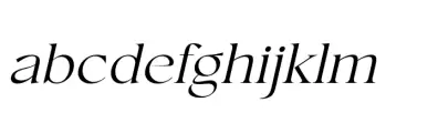 Conso Serif Light Italic