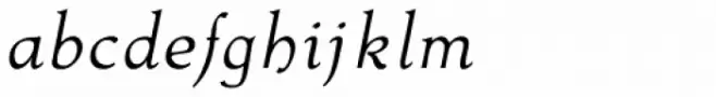 Contenu Book Italic