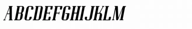 Corpesh Condensed Italic Caps