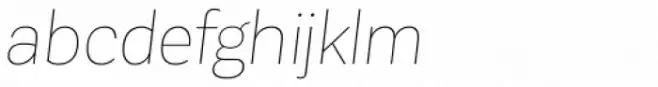 Corporative Sans Hair Italic
