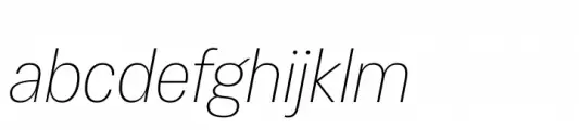 Cosima Thin Italic