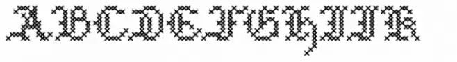Cross Stitch Medieval