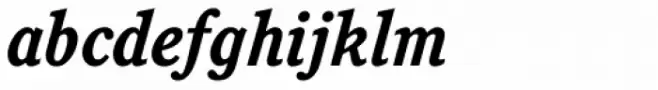 Cushing Bold Italic